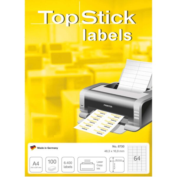 Herma Topstick Label 48.3X16.9 A4 64 Label